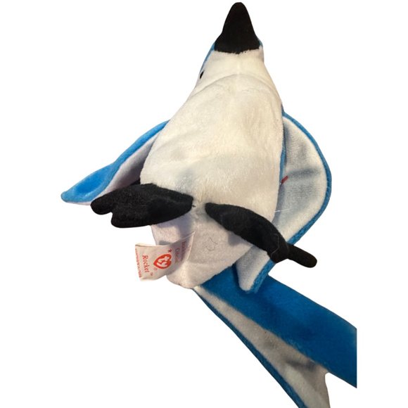 Ty Beanie Babies Rocket The Blue Jay - NWT - Picture 3 of 9